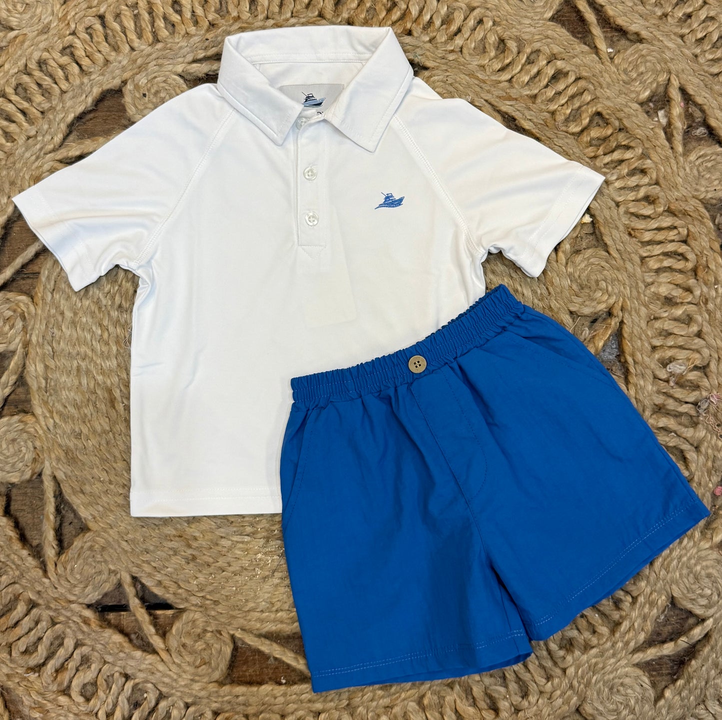 Boys white Polo