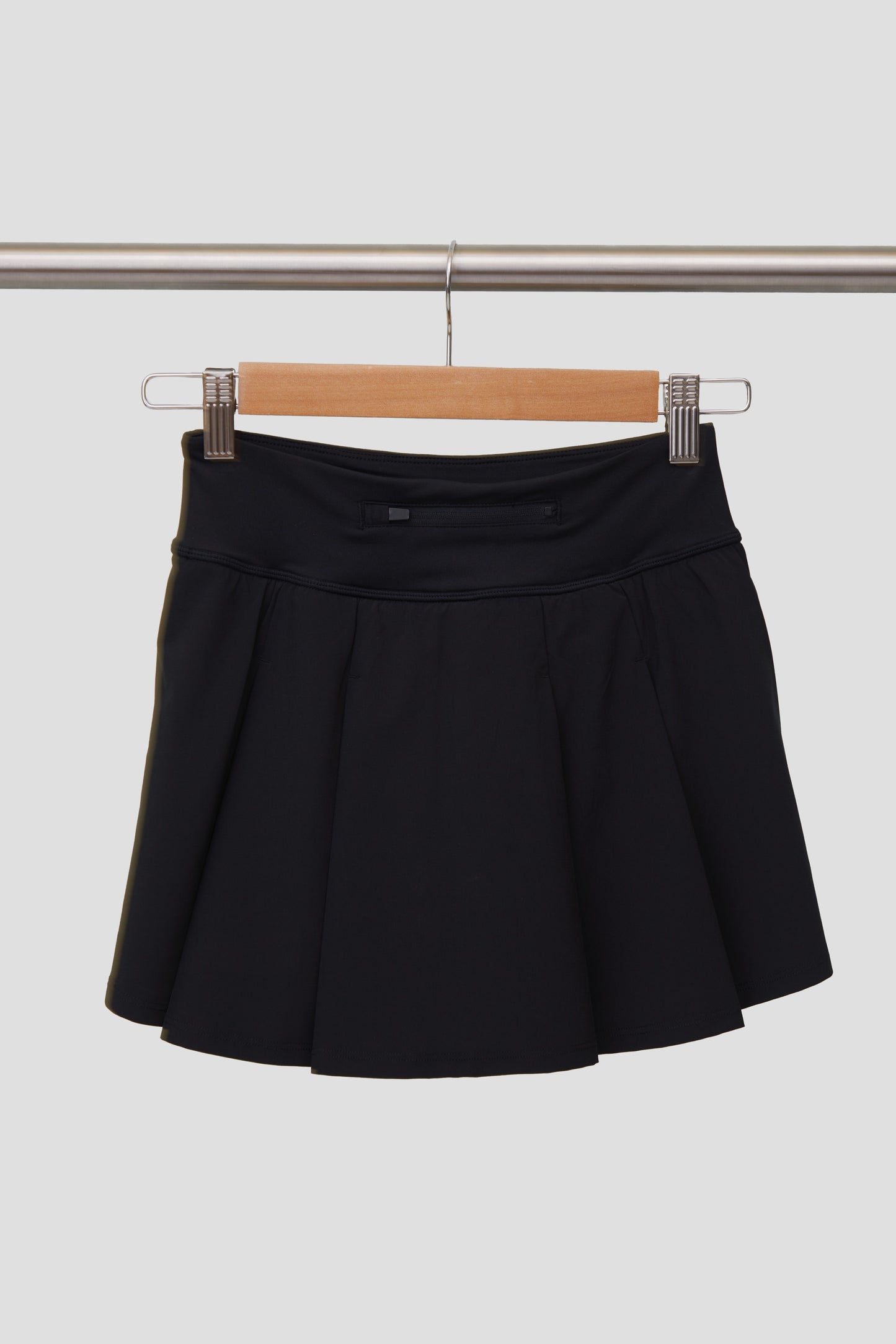Black Pleated Tennis Skirt