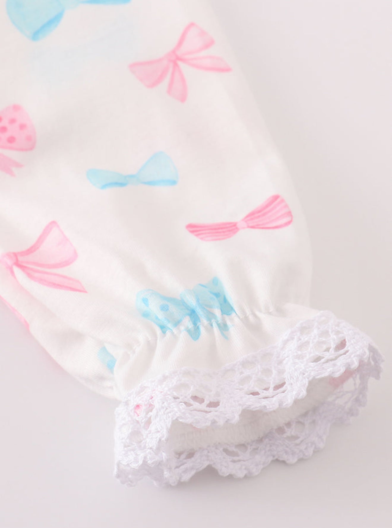PINK BOW PRINT GIRL SET