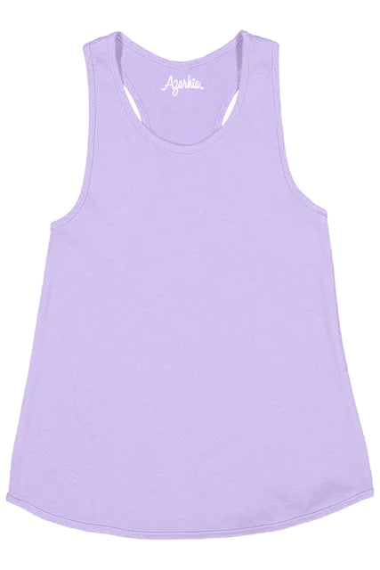 Racer Back Tank Top in Lavender