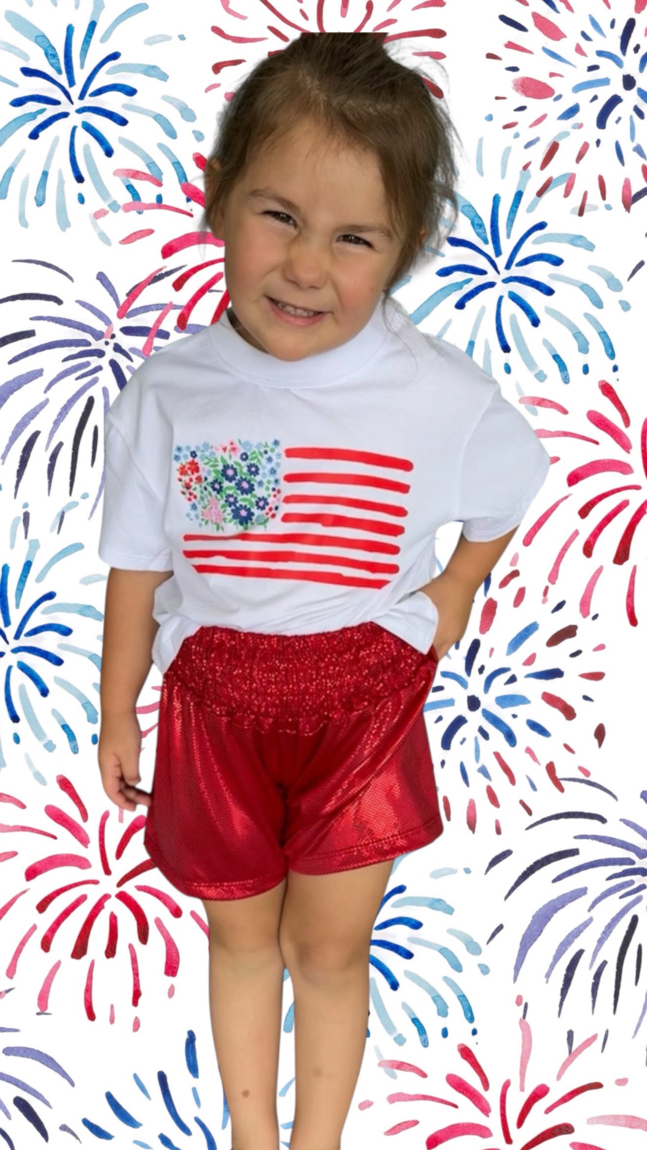 Liberty Flowers Boxy tee