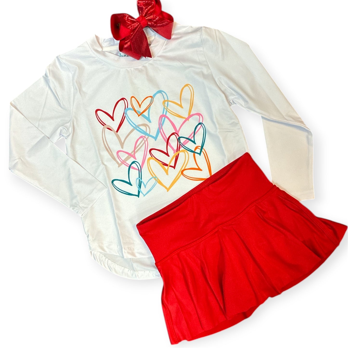 Long sleeve hearts