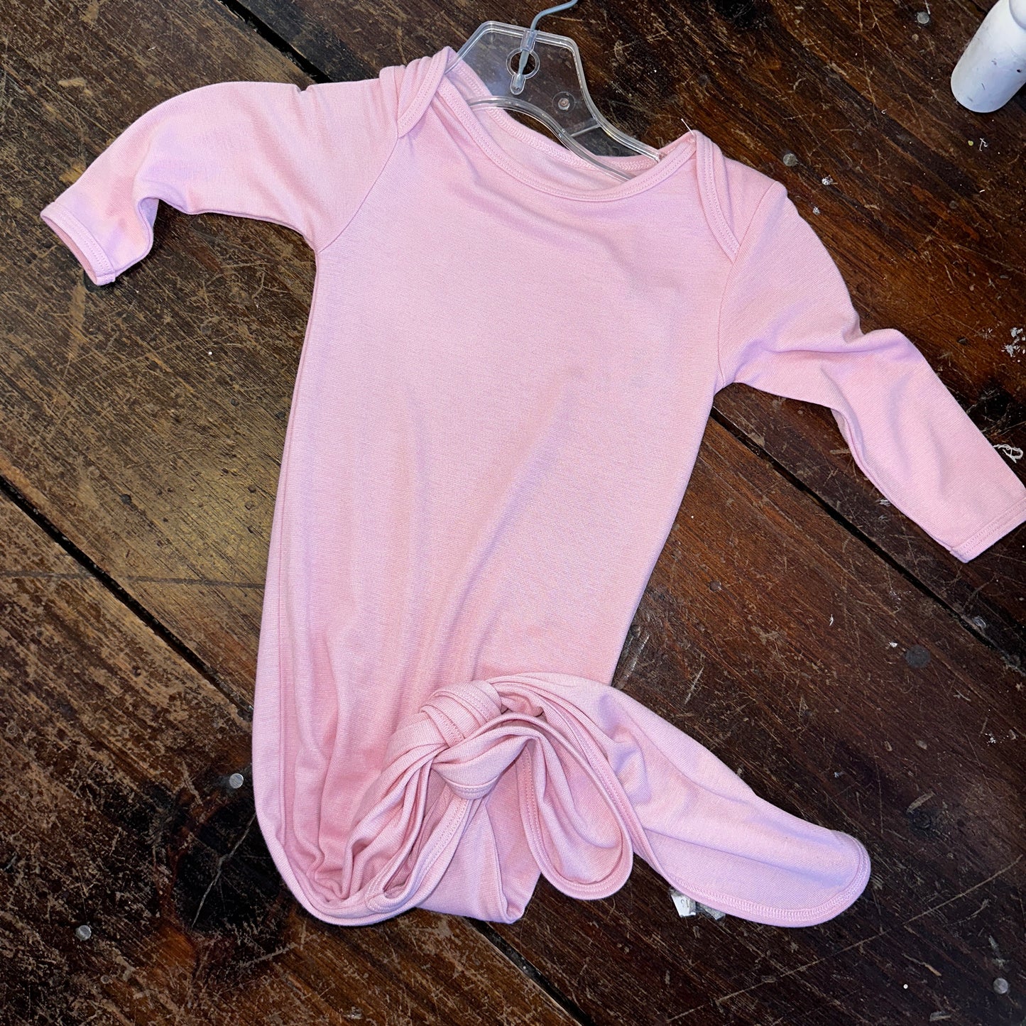 Pink Knotted Bow Gown