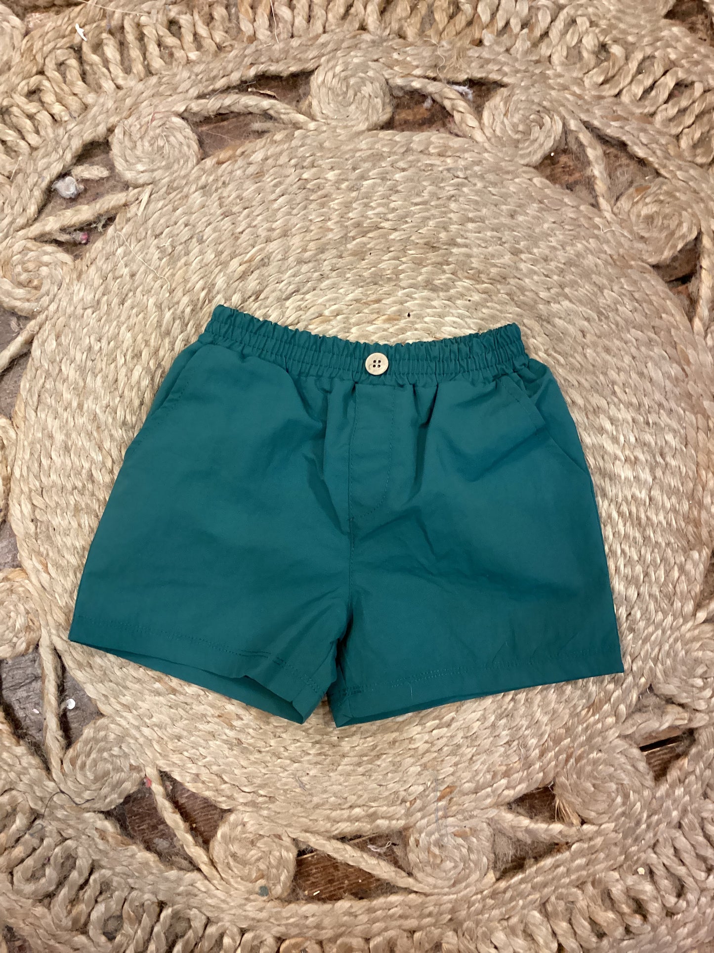Maddox Shorts in Hunter Green