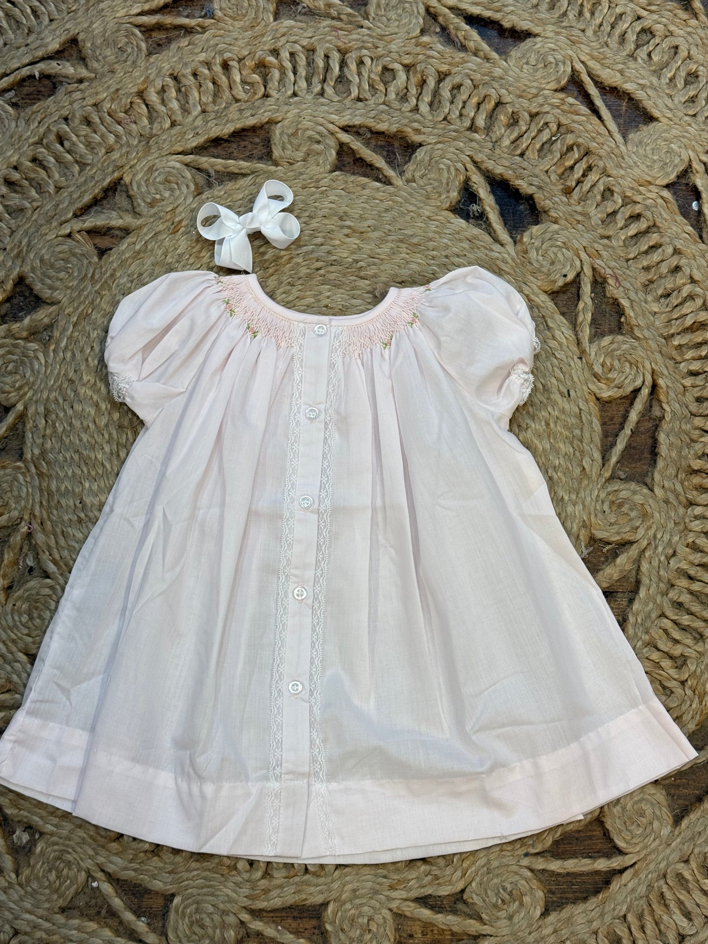Pink Flowers Sophia Dress