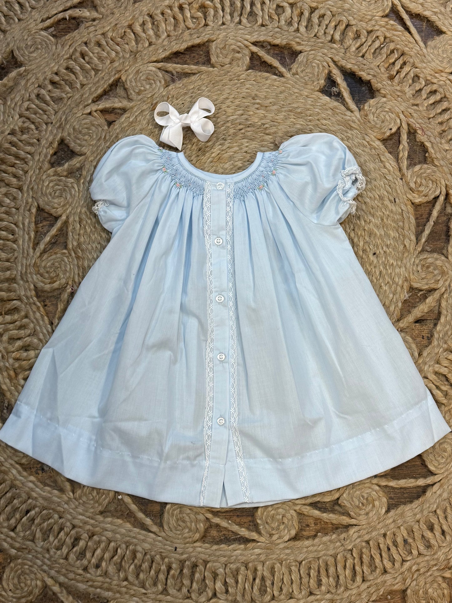 Blue Flowers Sophia Dress
