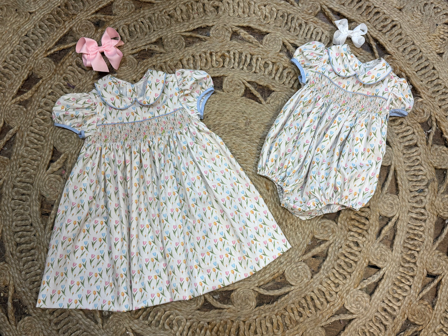 Colorful Tulips Hannah Dress