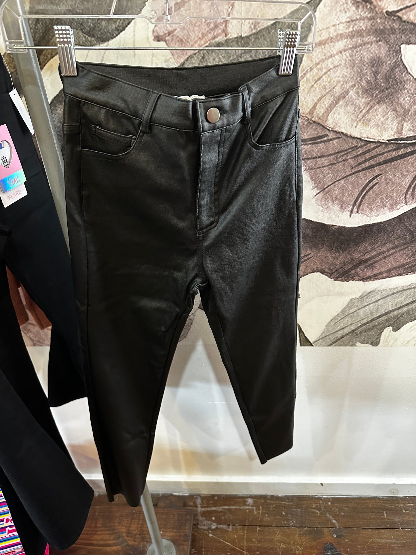 Black Leather Pants