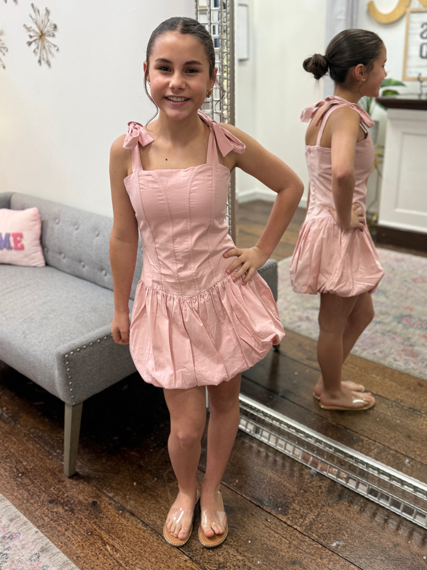 Pink Bubble Dress