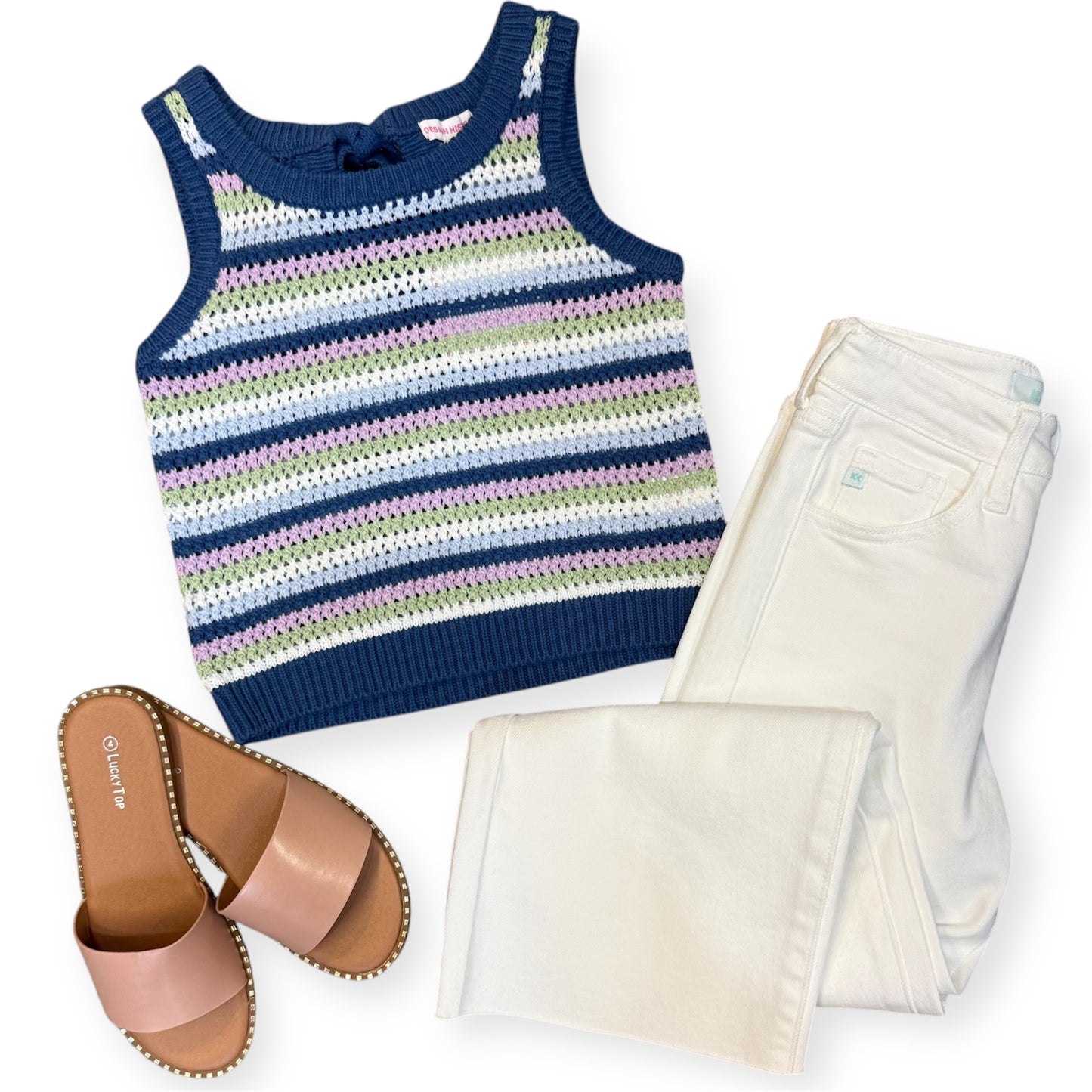 Blue Waves Tank Top