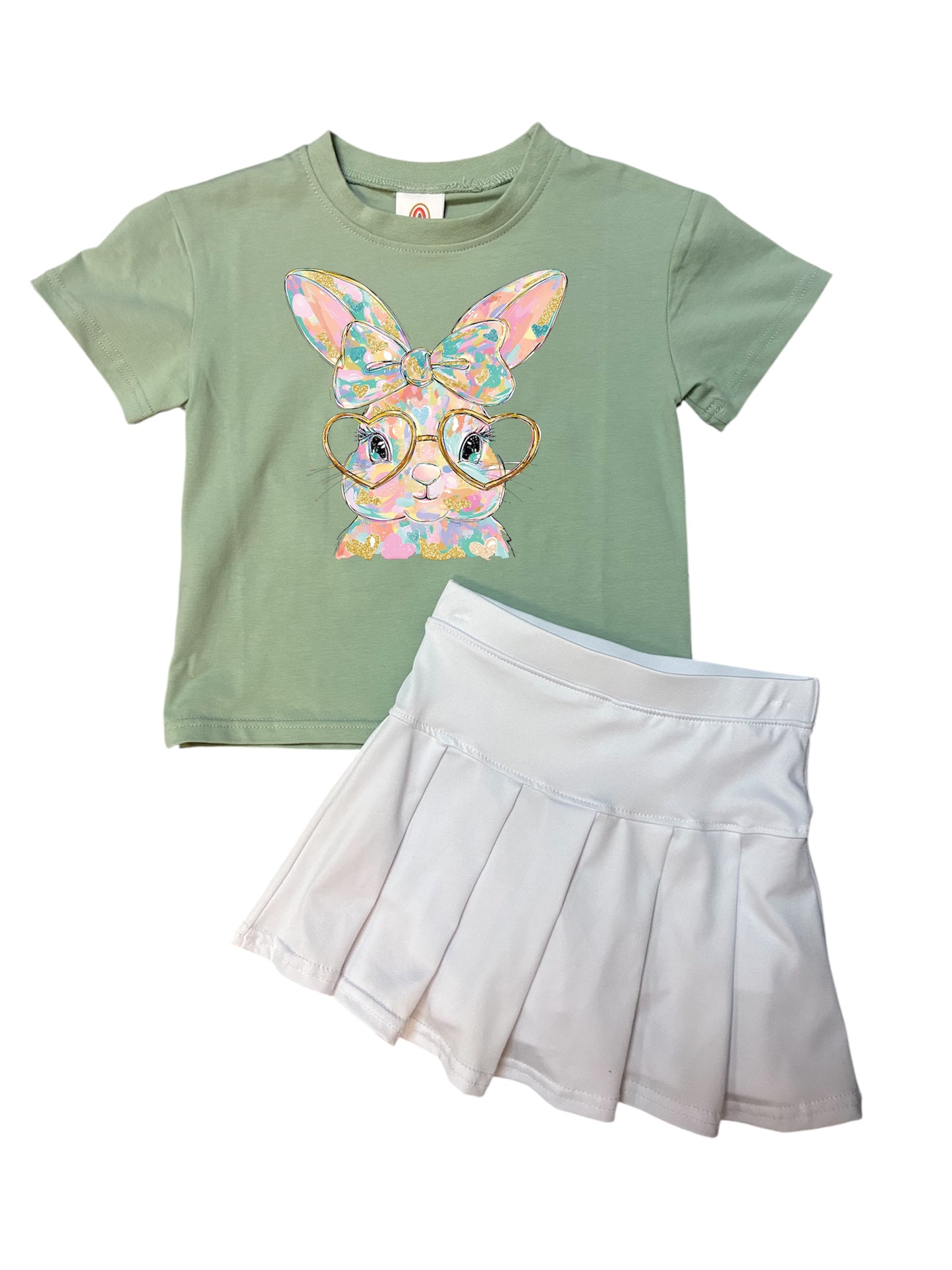 Colorful Bunny T Shirt