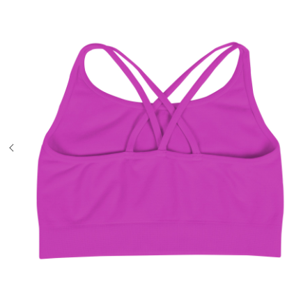 1287 Hot Pink Bra