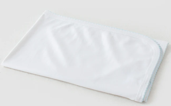Blue and White Blanket