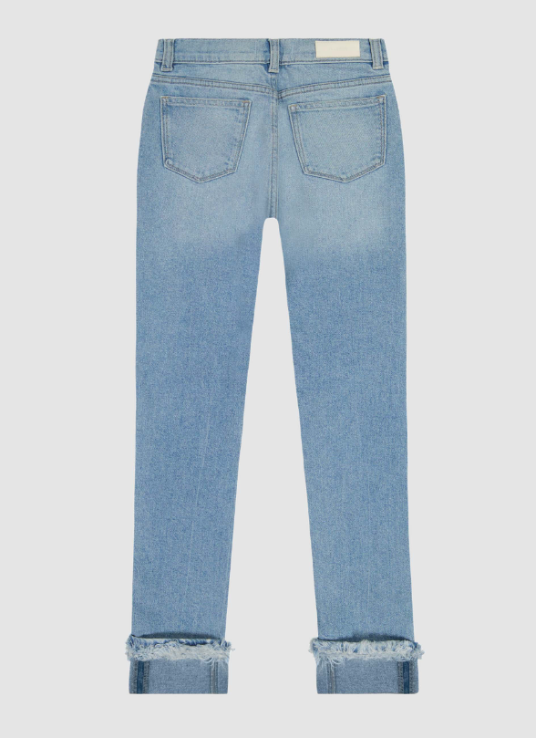 Emie Straight Leg in fountain fur color Jeans