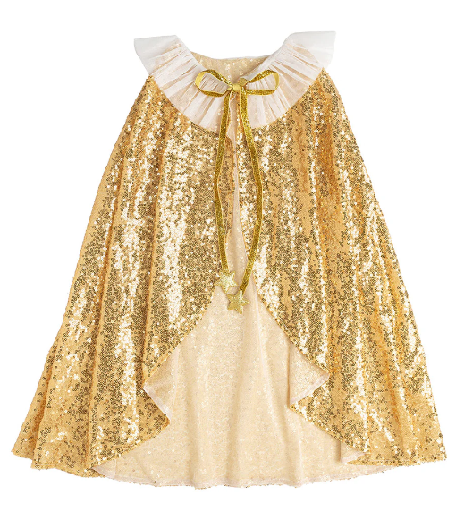 Gold Sequin Cape