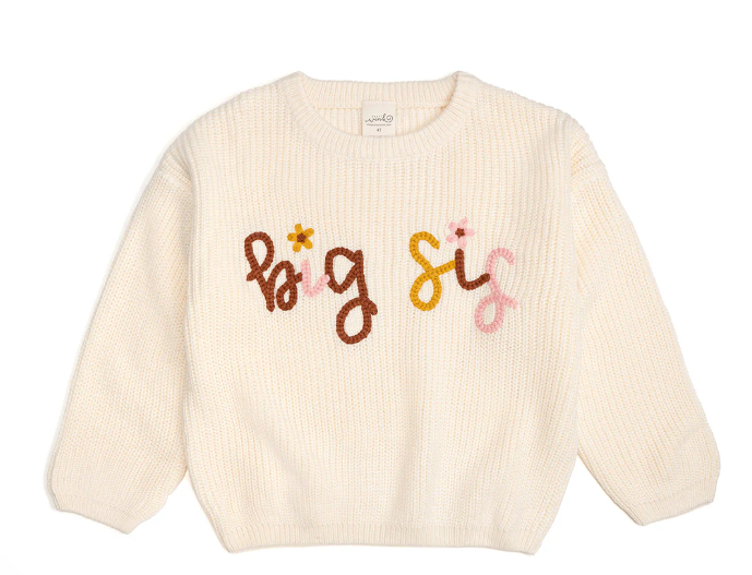 Big Sis Yarn Knit Sweater