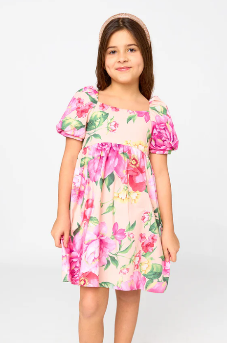 doll dress short Floral Girl's Smocked Baby Doll Dress – JC KATE BOUTIQUE
