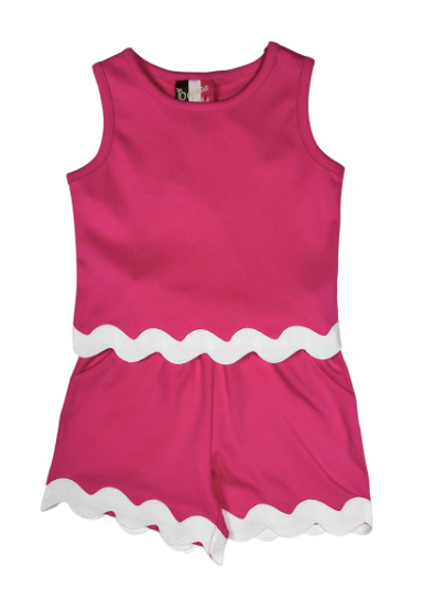 Abigail Short Set in Pink