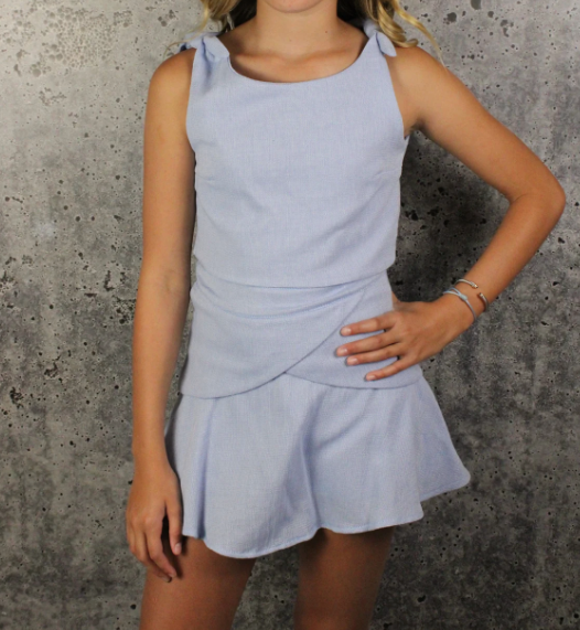 Blue Tulip Skort
