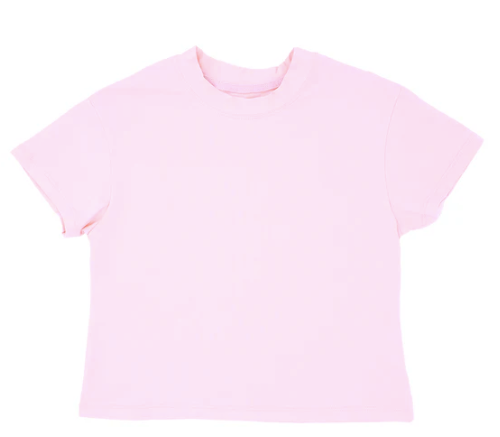 Boxy T’ in Solid Pink