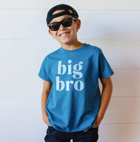 Big Bro Short Sleeve T-Shirt - Indigo