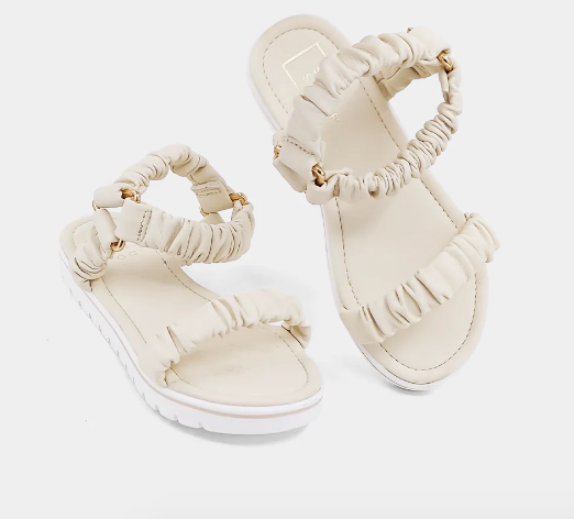 Bruna Kids Sandal in Bone