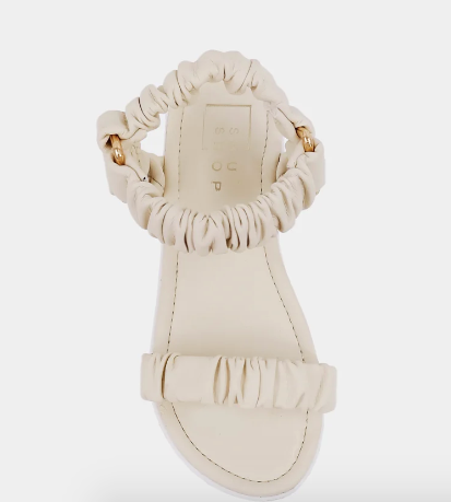 Bruna Kids Sandal in Bone