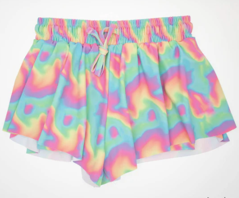 Neon wave Butterfly Shorts