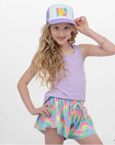 Neon wave Butterfly Shorts
