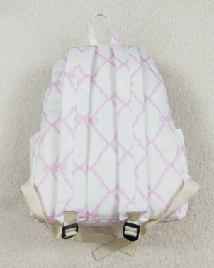 Pink Bow Kids Girls Backpack