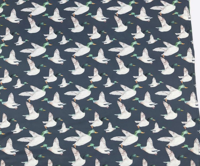 Navy Mallard Blanket