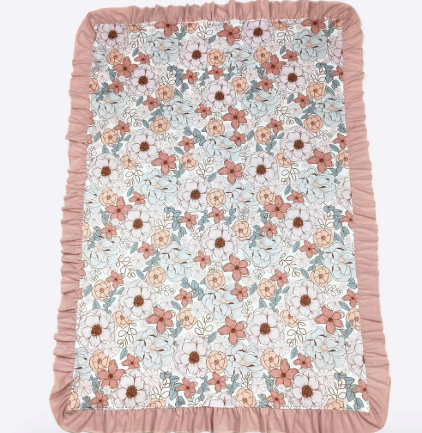 Twillight Blooms Blanket