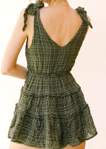 Monochromatic Plaid Jumper