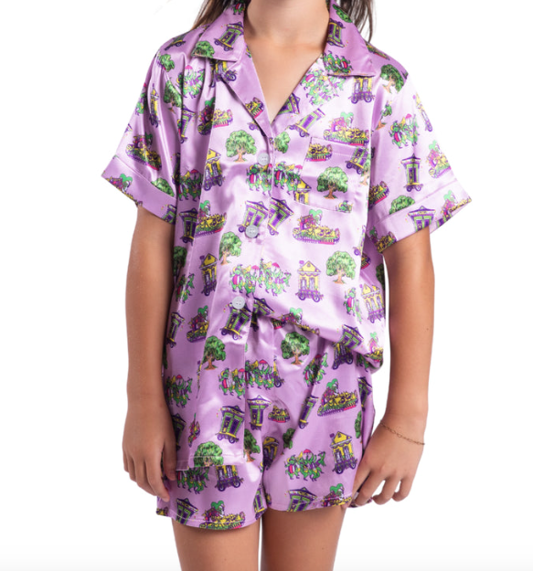 Kids Krewe Silk Jammies