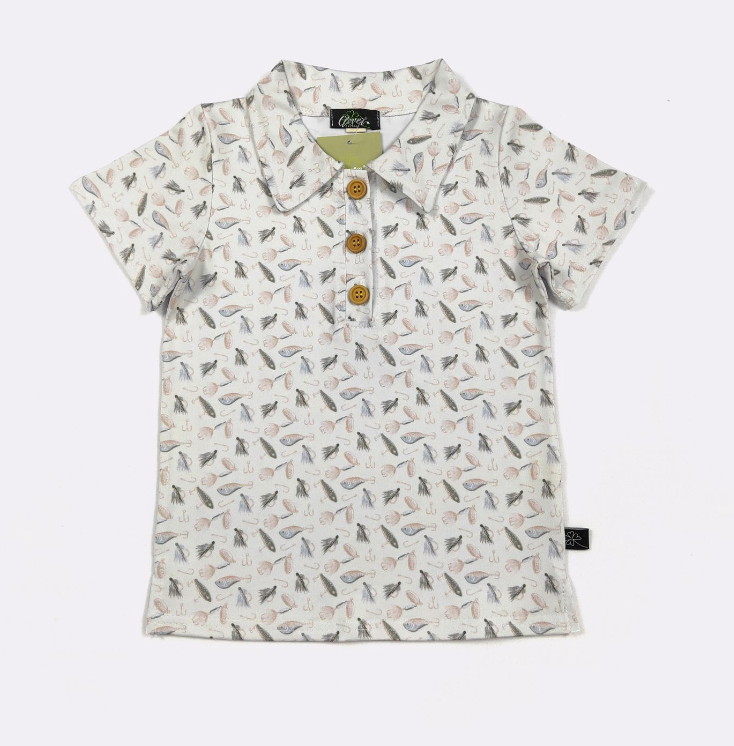 Flyfish Boy Collar Shirt