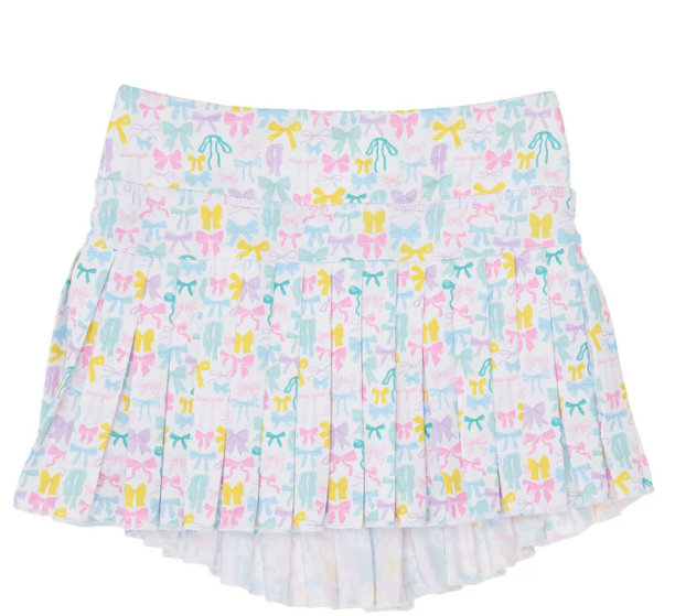 PASTEL BOWS MINI PLEAT