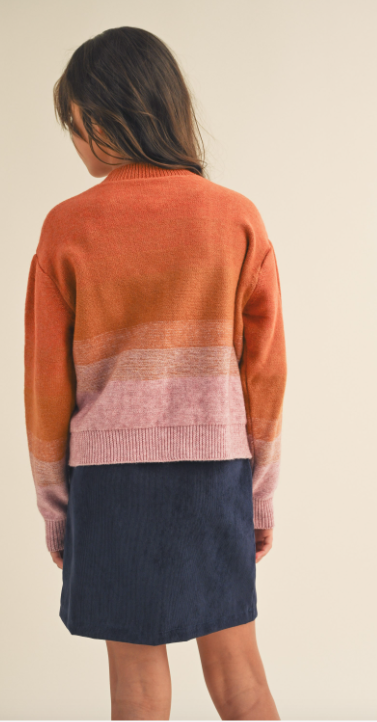 Rust / Pink Sweater