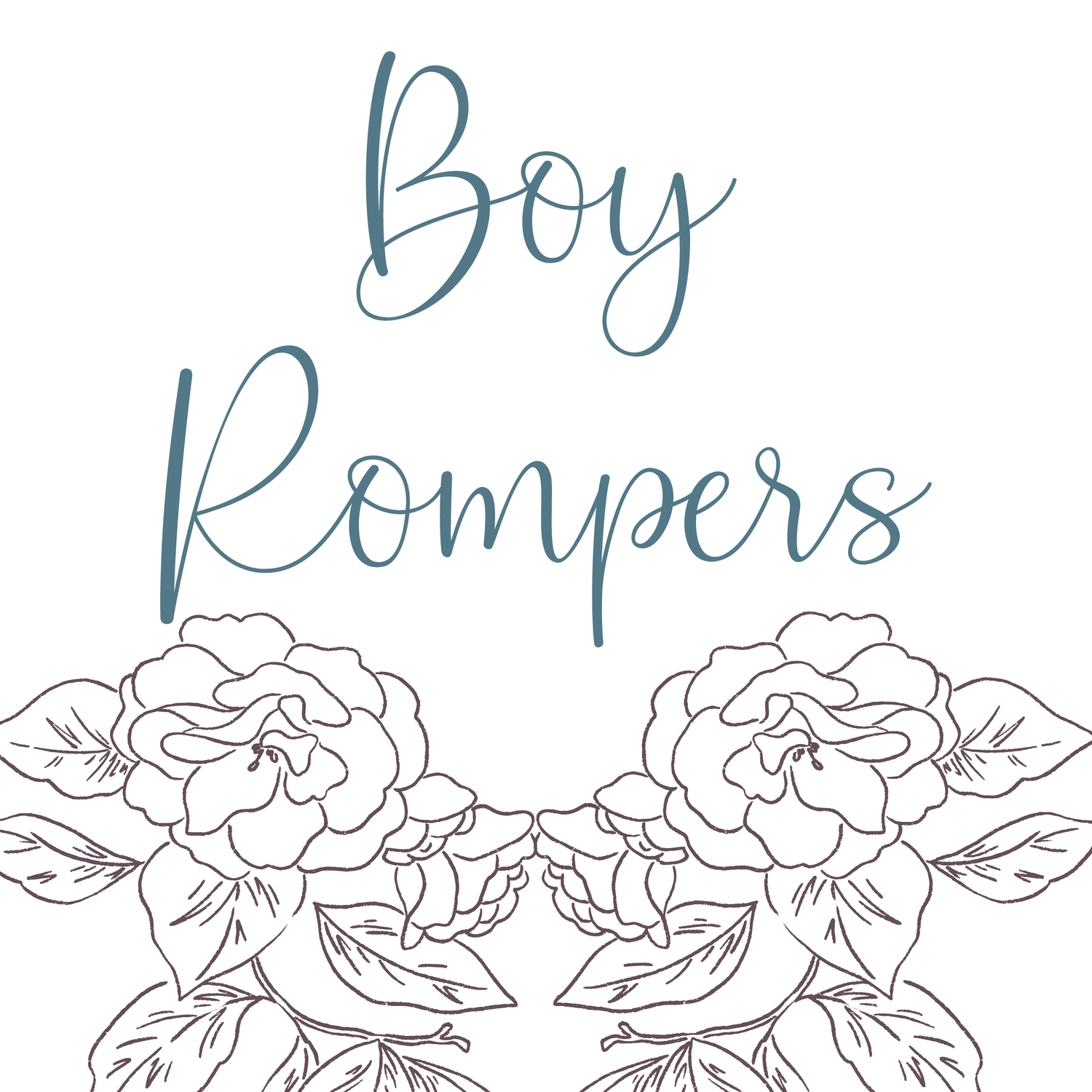 Boy Rompers