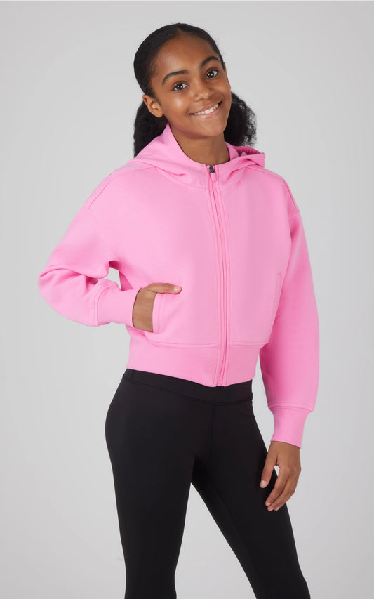 Girls Scuba Full Zip Hoodie