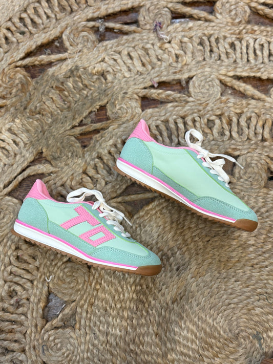 Ta-Da in Green/Pink tennis shoe