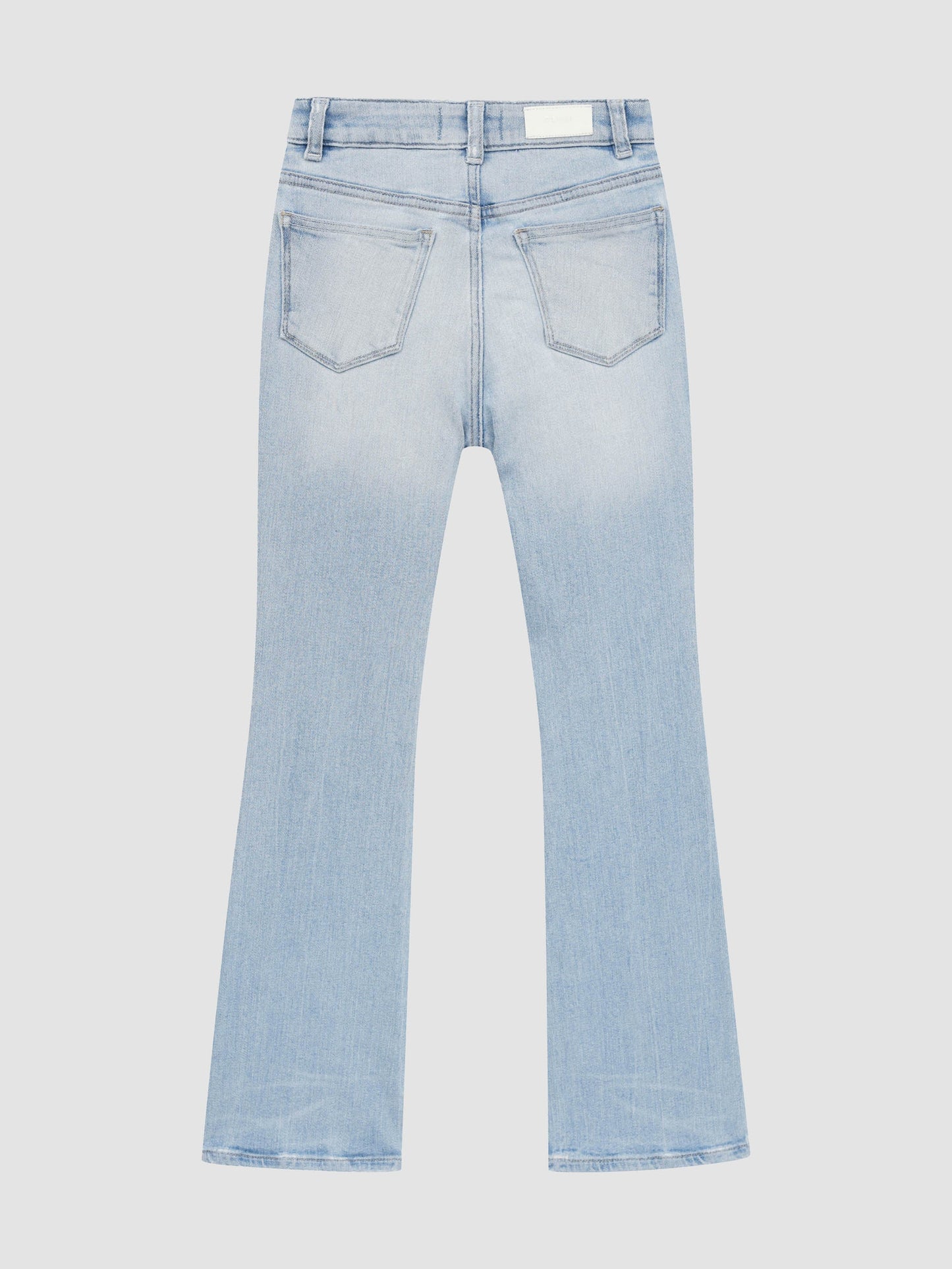 Claire Bootcut Jeans High Rise in Light Denim