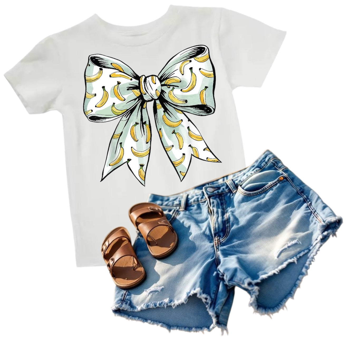 Bow Bananas Tee