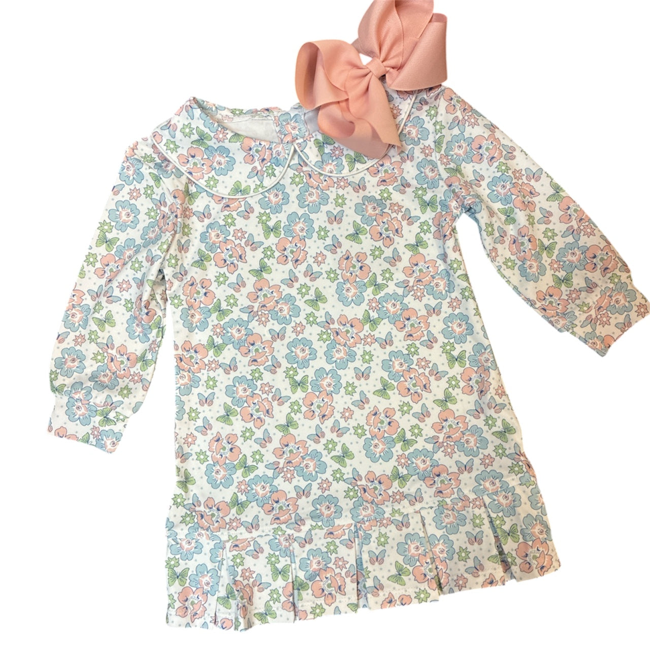 Mini Butterfly Pleated Dress