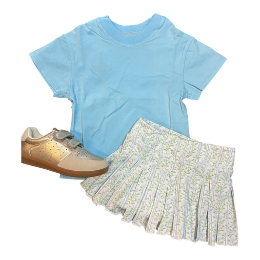 Grand Vines Mini Pleat Skort