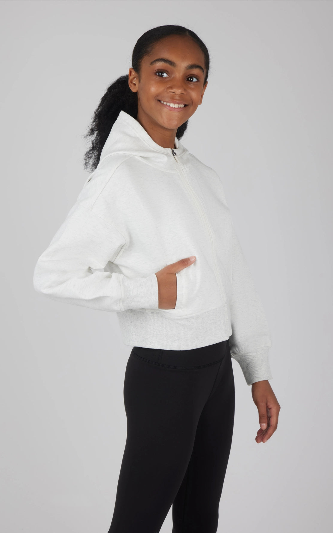 Girls Scuba Full Zip Hoodie