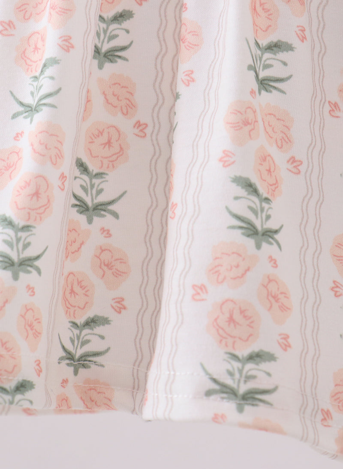 Sage floral ruffle BLOOMER SET
