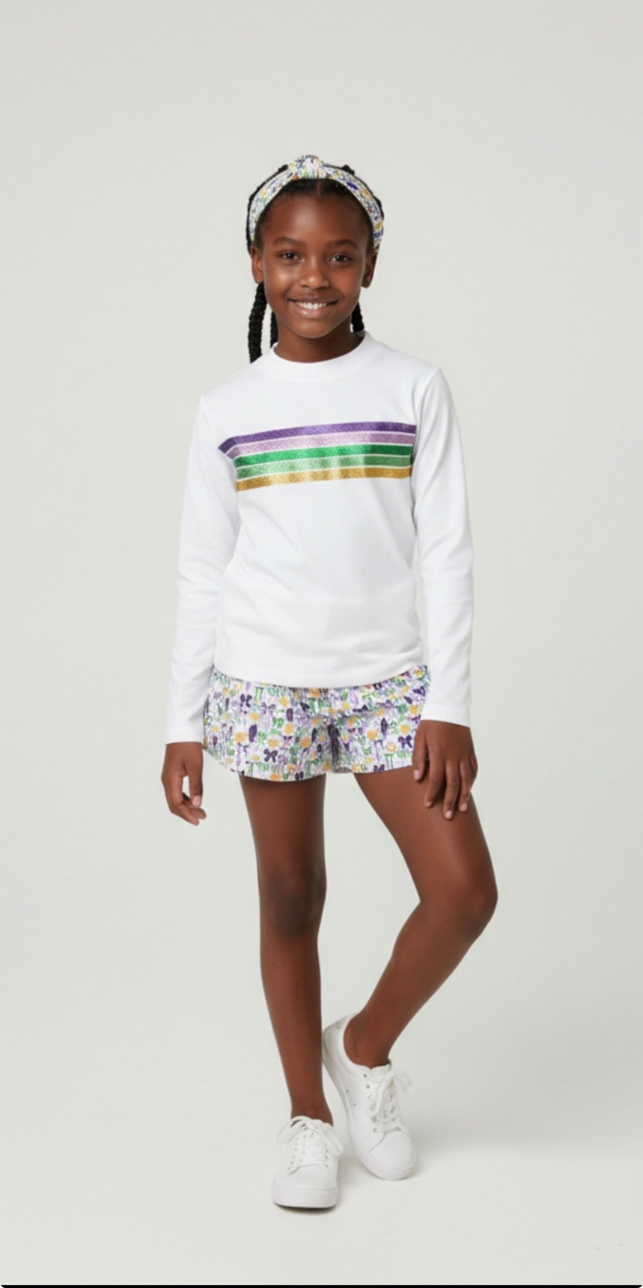Bow butterfly shorts