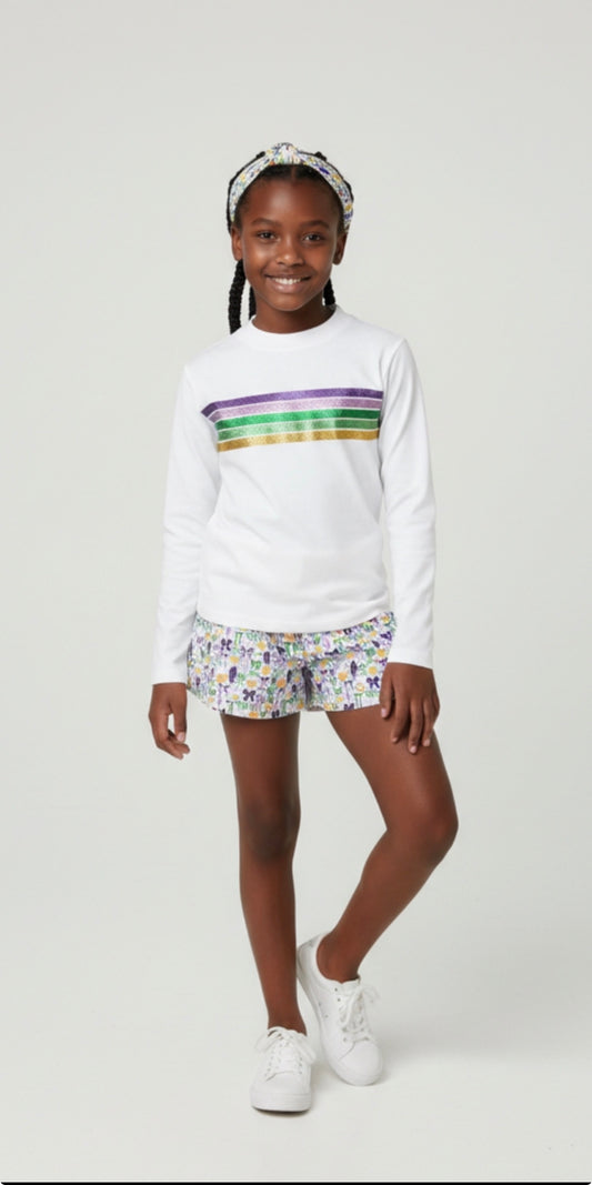 Bow butterfly shorts