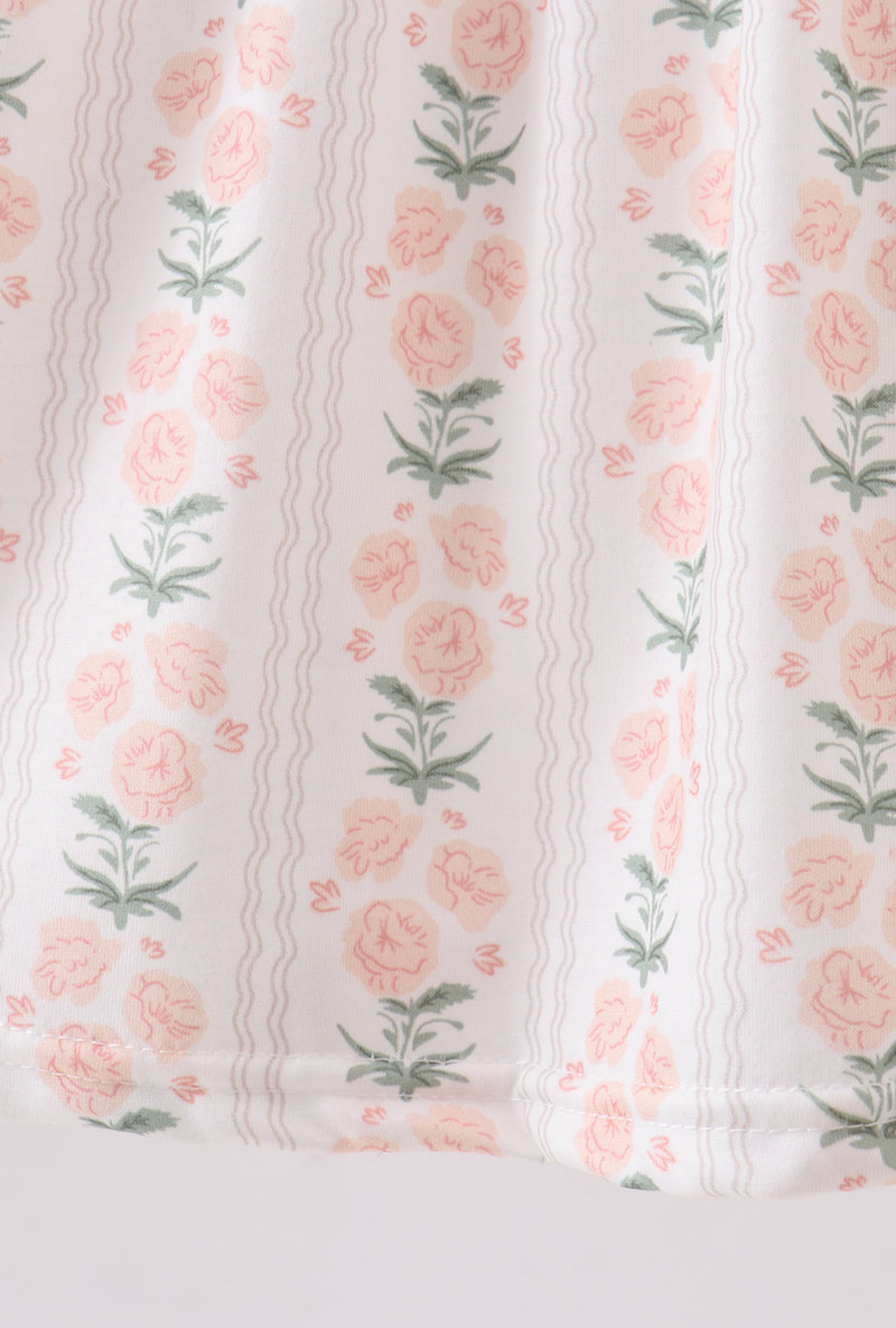 Sage floral dress