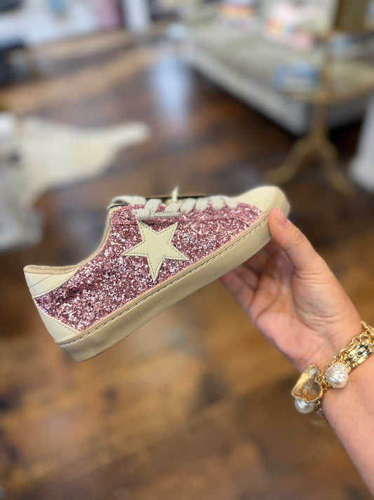 Paula Kids fuchsia glitter SHUSHOP
